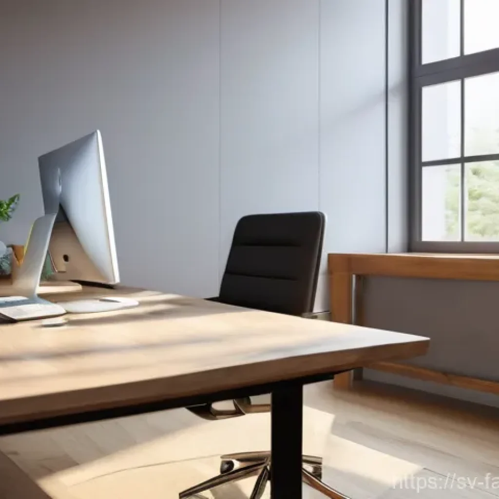 시간 가치 정렬의 지속 가능한 접근법 - **Prompt 1: Mindful Productivity in a Serene Workspace**