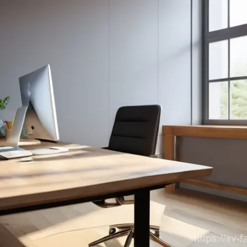 시간 가치 정렬의 지속 가능한 접근법 - **Prompt 1: Mindful Productivity in a Serene Workspace**