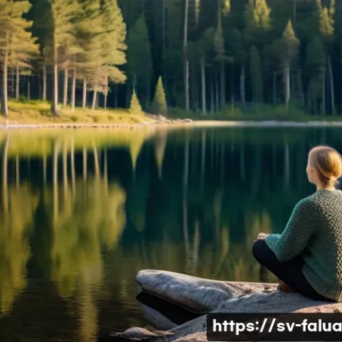 시간 가치 정렬을 위한 정책 제안 - **Prompt:** A serene adult individual, dressed in a cozy, non-revealing knitted sweater and practica...