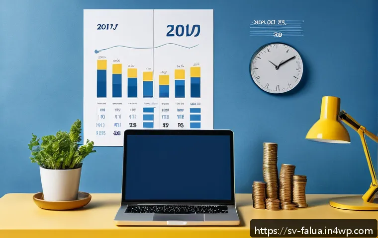 금융에서의 시간 가치 활용 사례 - A detailed infographic-style image illustrating the concept of compound interest in personal savings...